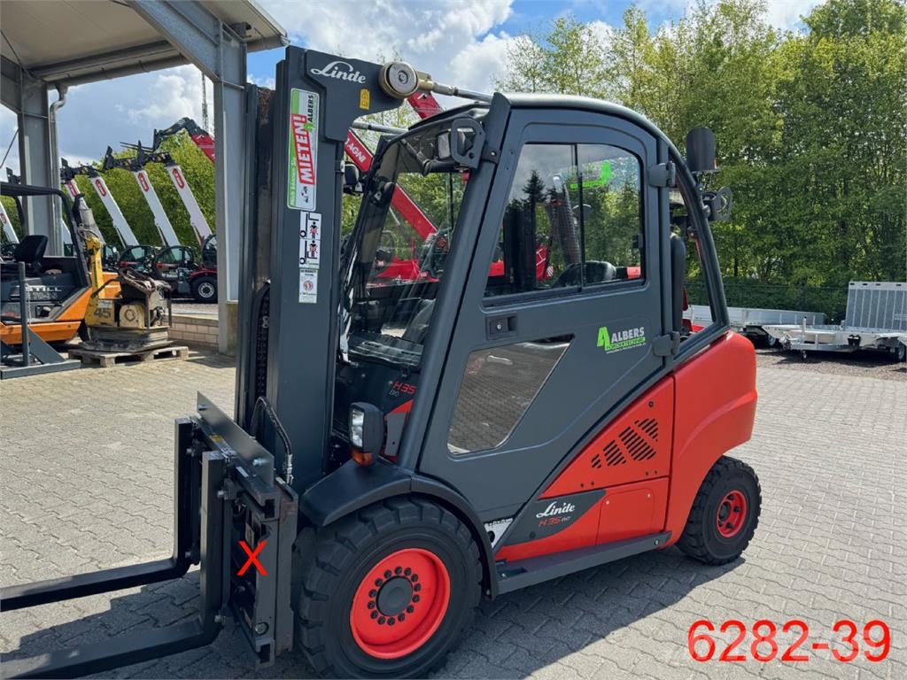 Linde H 35 T 02 EVO Περονοφόρα ανυψωτικά κλαρκ με φυσικό αέριο LPG