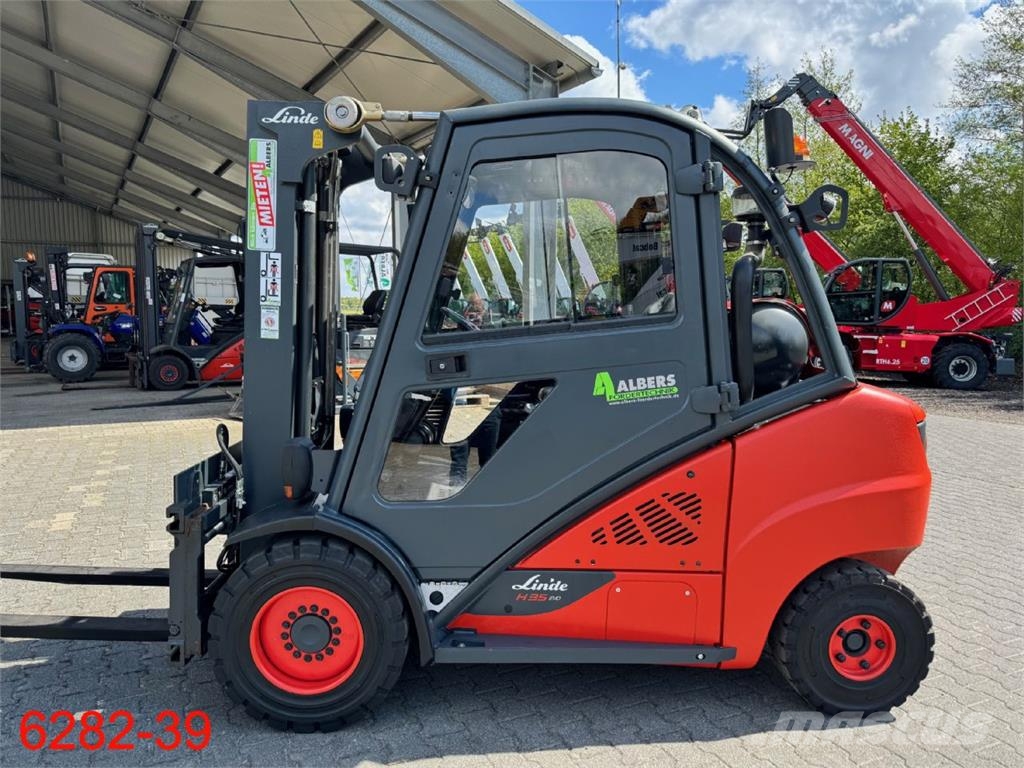 Linde H 35 T 02 EVO Περονοφόρα ανυψωτικά κλαρκ με φυσικό αέριο LPG