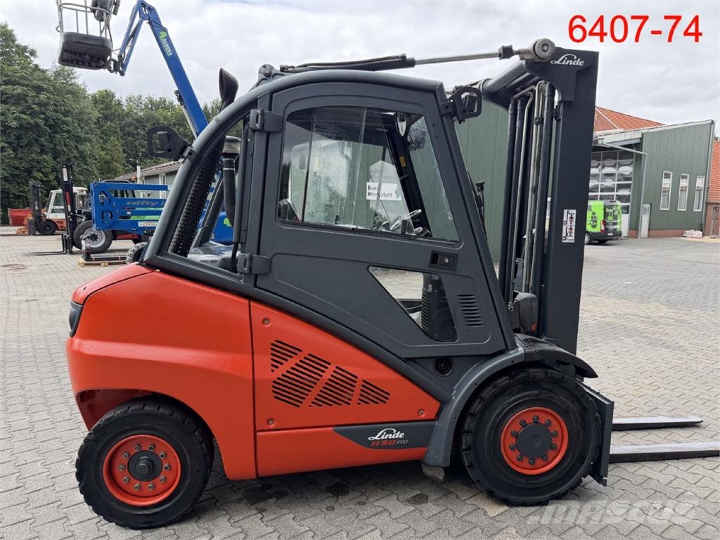 Linde H 50 D 02 Πετρελαιοκίνητα Κλαρκ