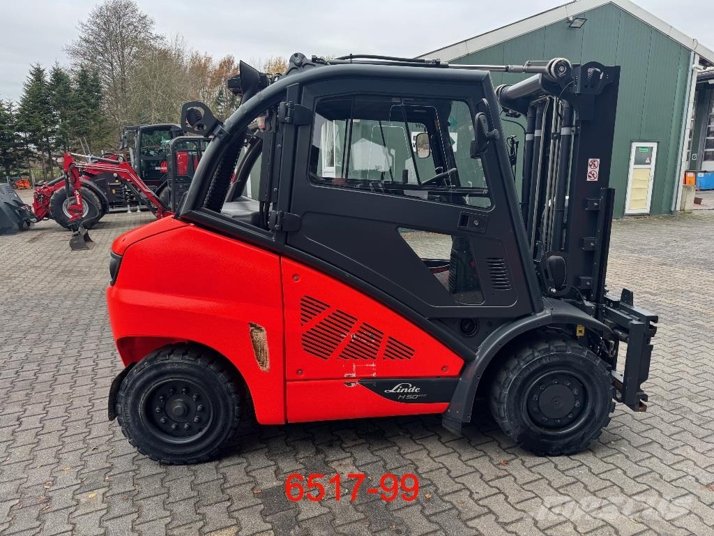 Linde H 50 D 02 EVO 디젤 지게차
