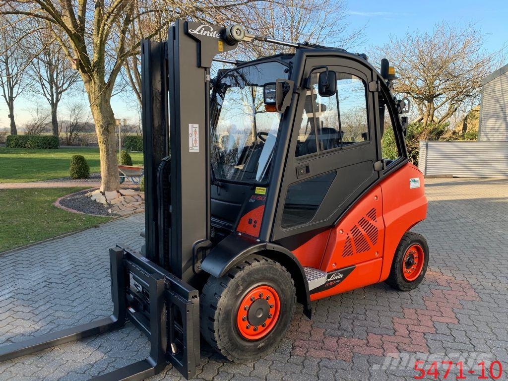 Linde H 50 D 02 EVO 디젤 지게차