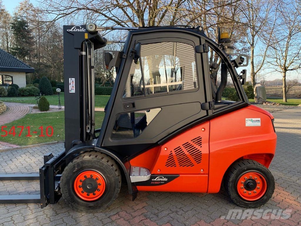 Linde H 50 D 02 EVO 디젤 지게차