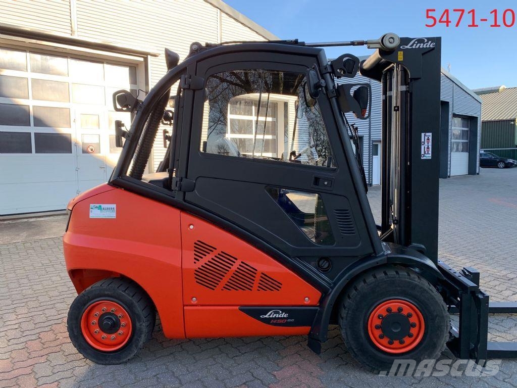 Linde H 50 D 02 EVO 디젤 지게차