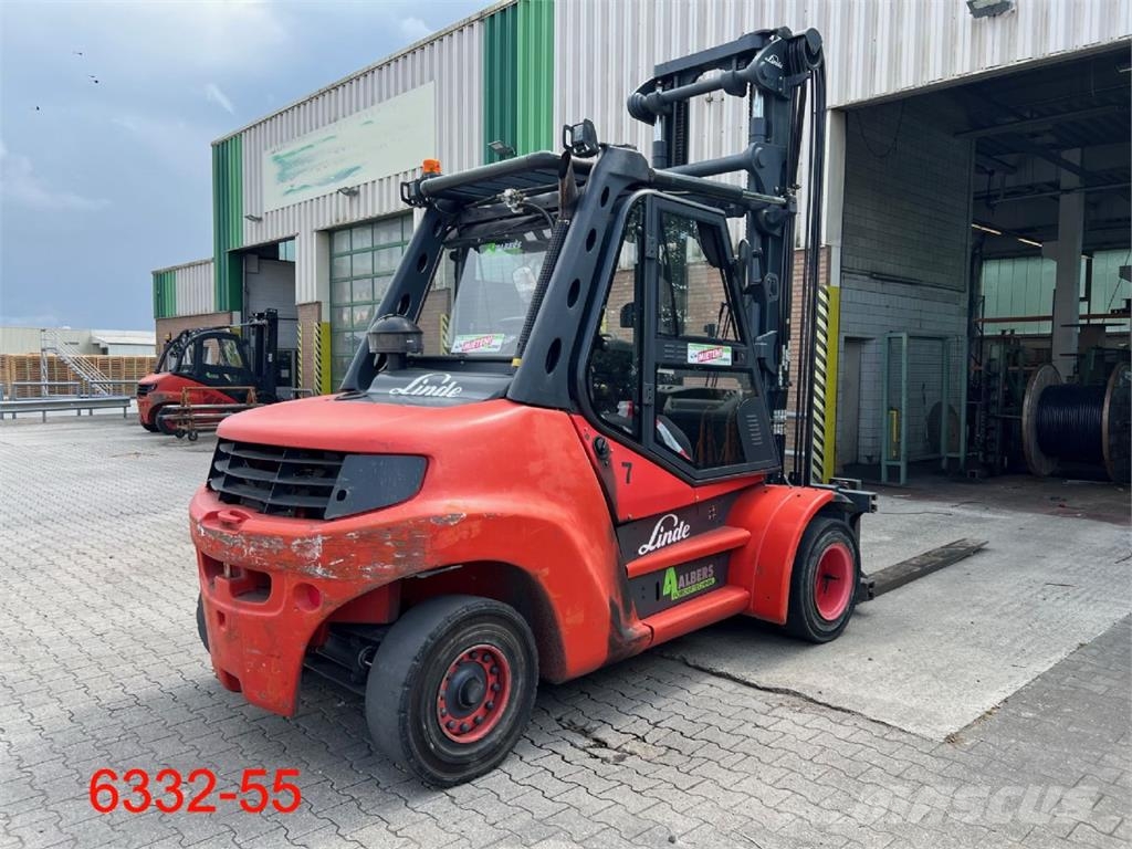 Linde H 80 D 02 900 Diesel forklifts