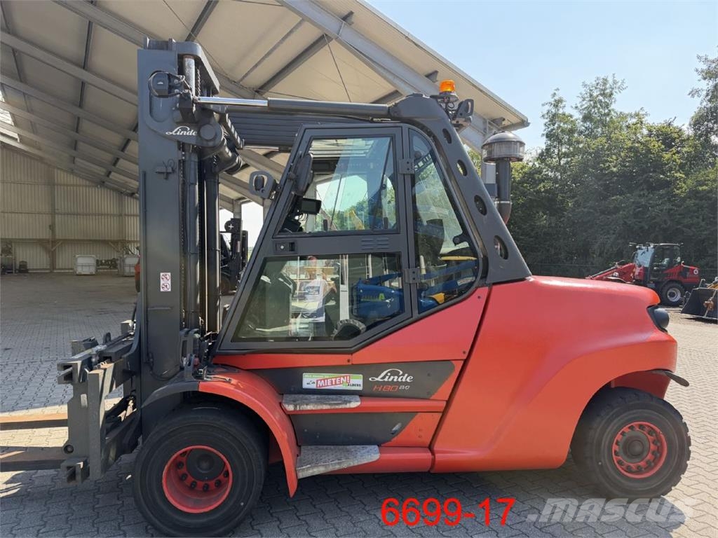 Linde H 80 D 03 / 1100 ディーゼル・軽油