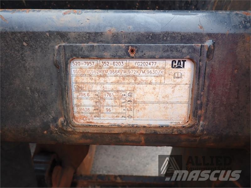 CAT 966M Φορτωτές με λάστιχα (Τροχοφόροι)