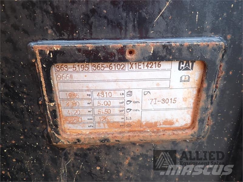 CAT 966M Φορτωτές με λάστιχα (Τροχοφόροι)
