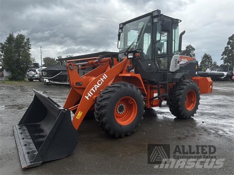 Hitachi ZW100-6 Naudoti ratiniai krautuvai