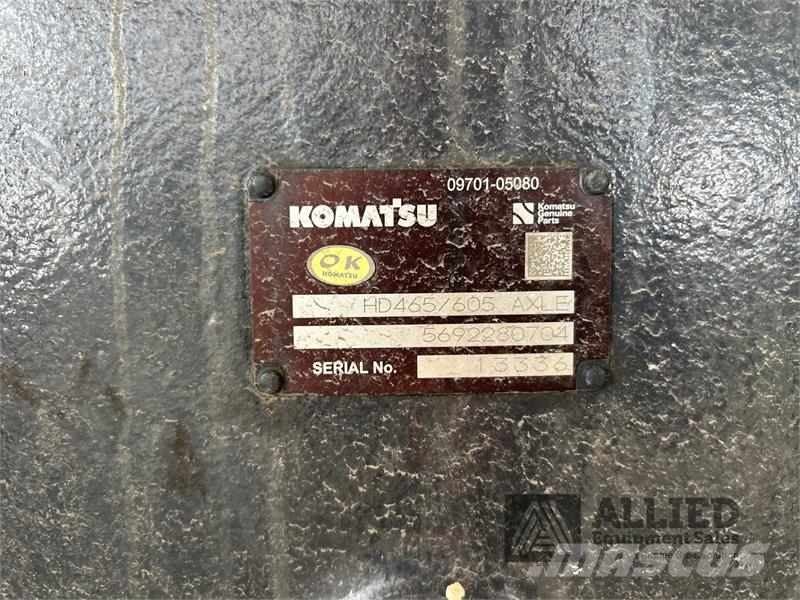 Komatsu HD605-7E1 Σπαστό Dump Truck ADT