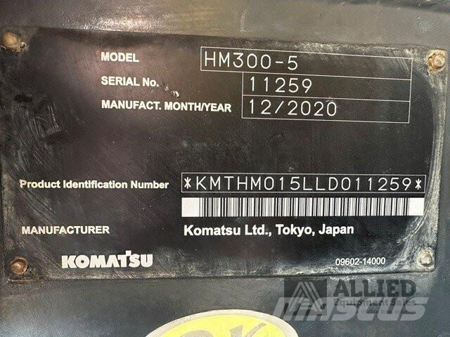 Komatsu HM300-5 Zglobni demperji