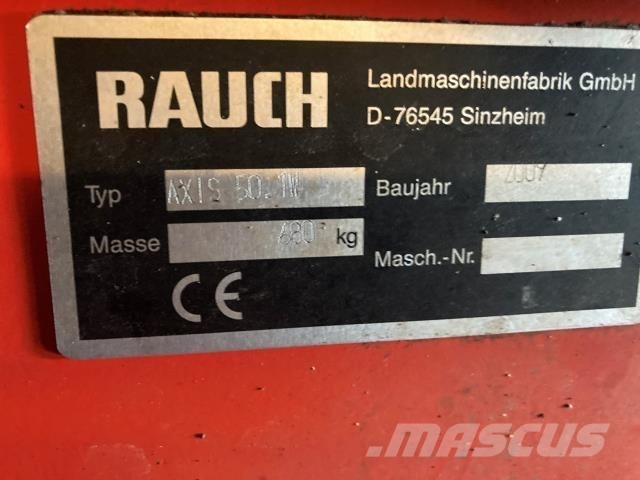 Rauch AXIS 50.1 W Минерални приспособления за разширяване на струята