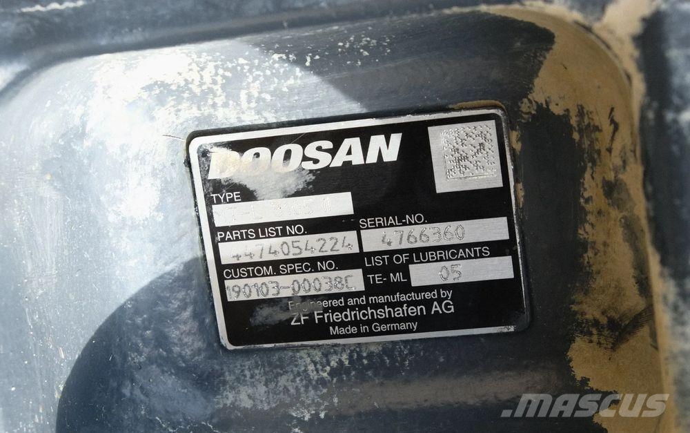 Doosan DL 450-5 Transmisie