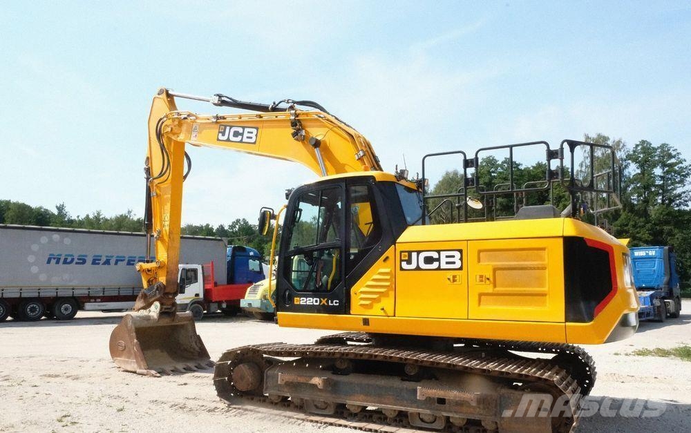 JCB 220X Excavadoras sobre orugas