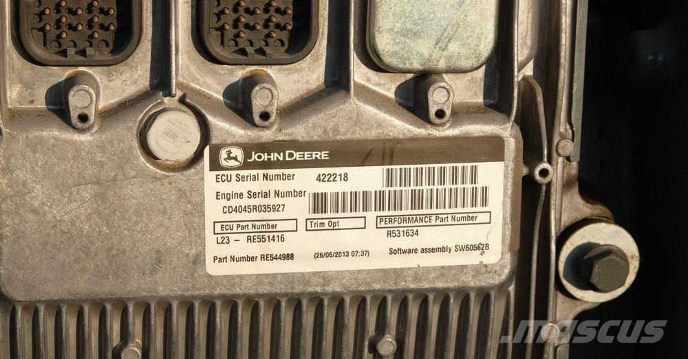 John Deere Obudowa wieńca koła zamachowego silnika ECURE55141 Motorlar