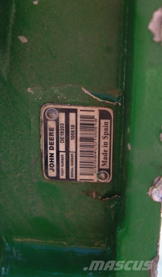 John Deere Przekladnia kątowa napędowa DE19203 kąbajn kosiark Otros componentes