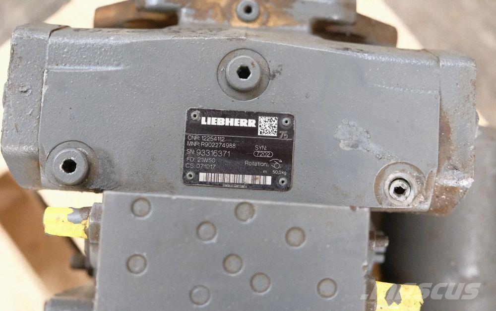 Liebherr Pompa jazdy ładowarki A4VG71 do L524,L526,L538, 55 Гідравліка