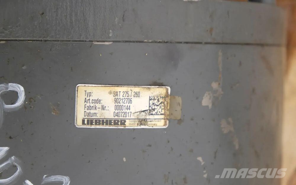 Liebherr Reduktor obrotu SAT 275/260 R906,R916 ,R914,R924,L Transport - Övriga