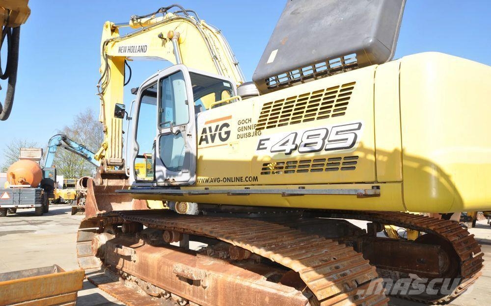 New Holland rozdzielacz i inne części koparki E485 Hidráulicos