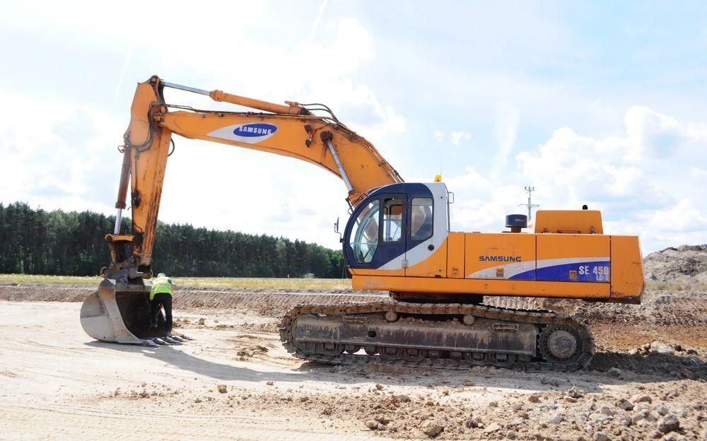 Samsung SE 450 LC i wszystkie inne części do takiej kop Excavadoras sobre orugas