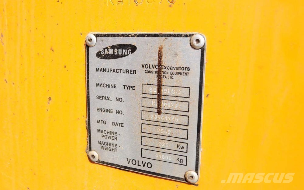 Samsung SE 450 LC i wszystkie inne części do takiej kop Excavadoras sobre orugas