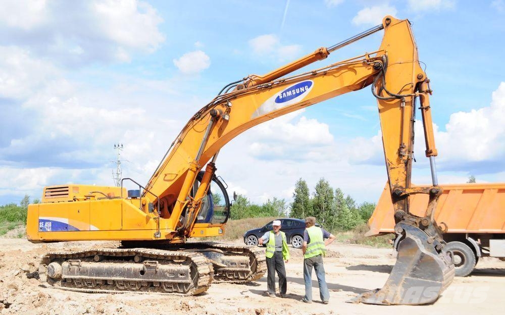 Samsung SE 450 LC i wszystkie inne części do takiej kop Excavadoras sobre orugas