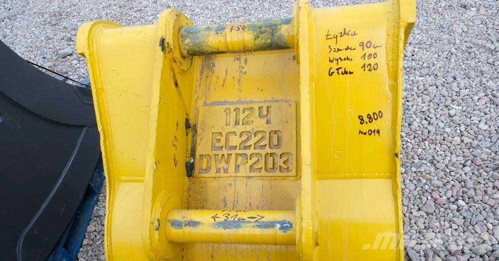 Volvo łyżka do koparki wąska 80cm sworznie fi 80mm volvo Buckets