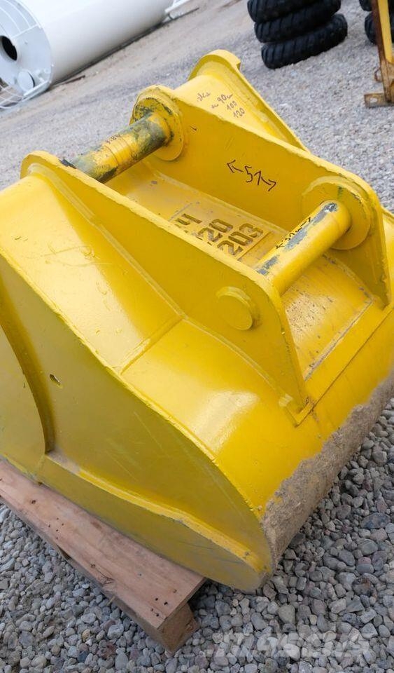 Volvo łyżka do koparki wąska 80cm sworznie fi 80mm volvo Buckets