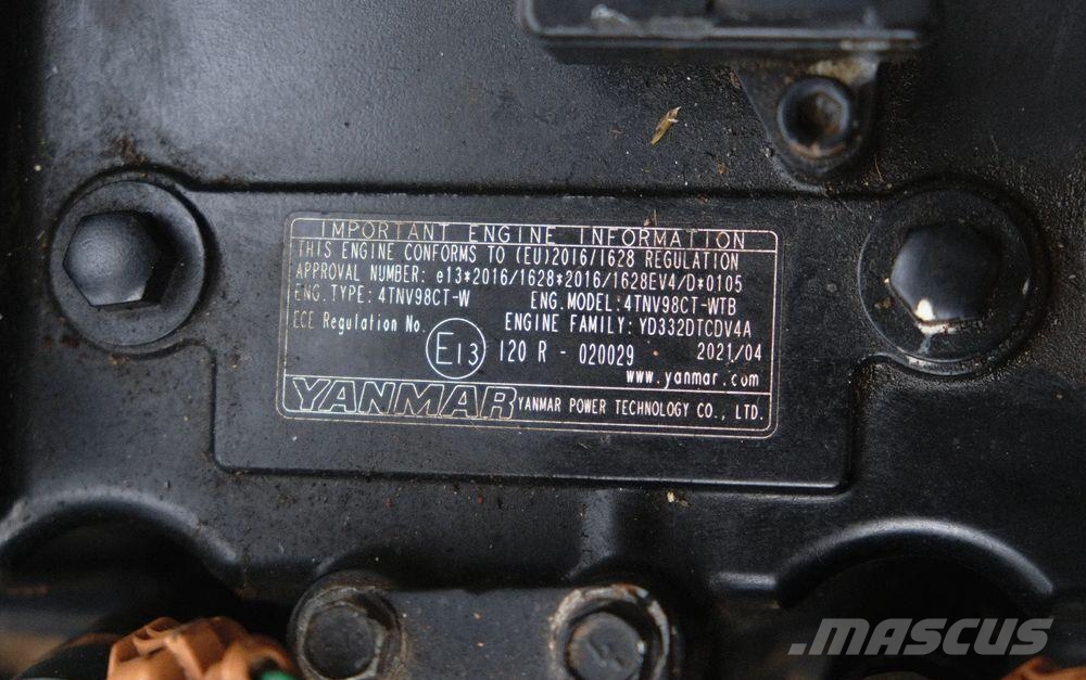 Yanmar 4TNV98CT-WTB Motori
