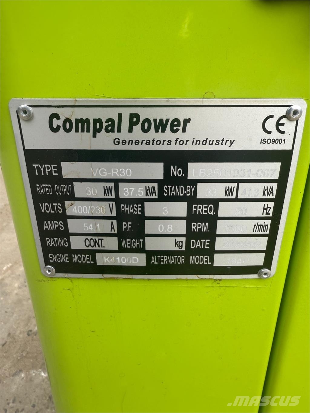 30kw generator Muud generaatorid