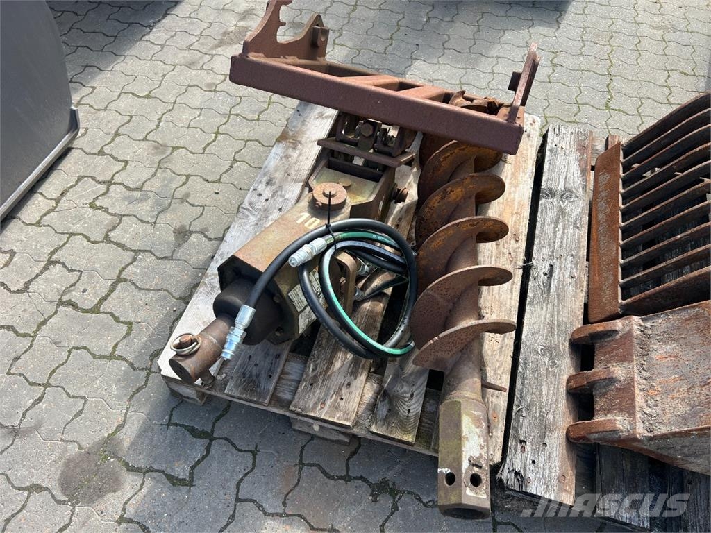 Bobcat 10 auger pælebor til minilæsser Ταχυσύνδεσμοι