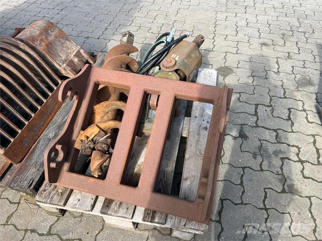 Bobcat 10 auger pælebor til minilæsser Ταχυσύνδεσμοι