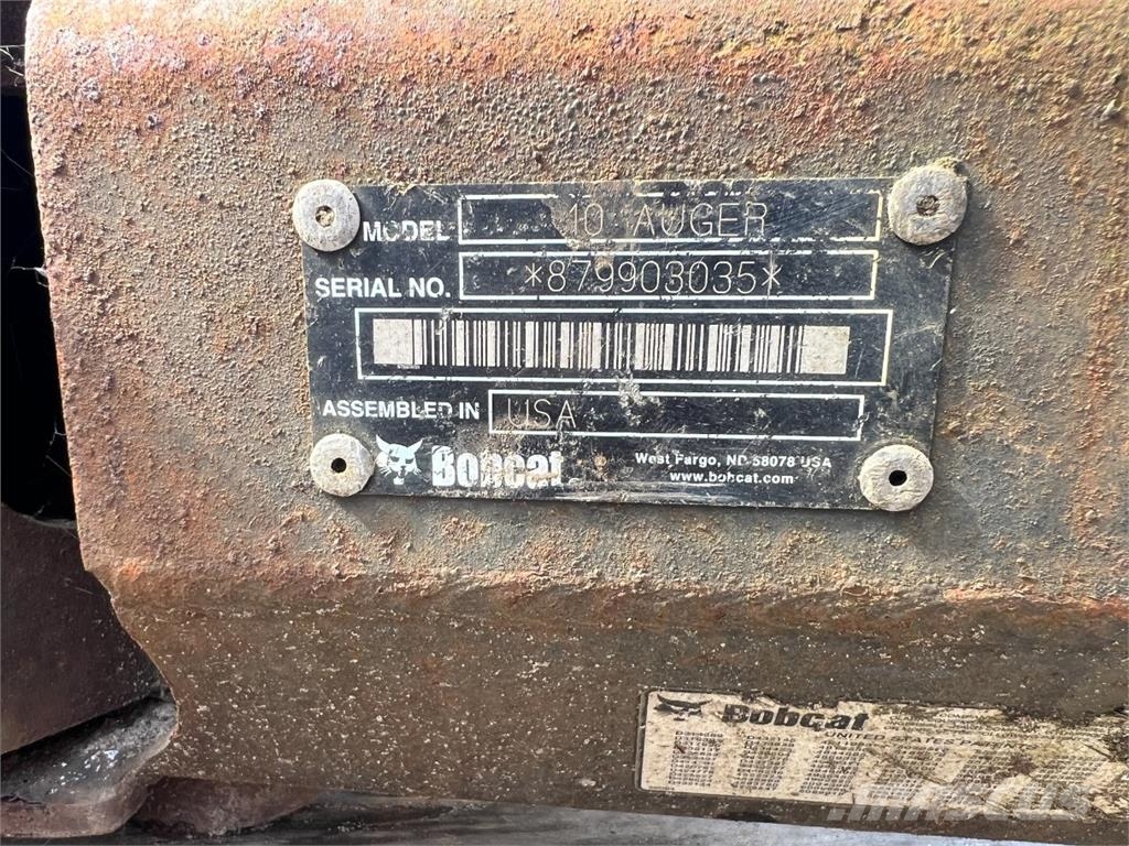 Bobcat 10 auger pælebor til minilæsser Ταχυσύνδεσμοι