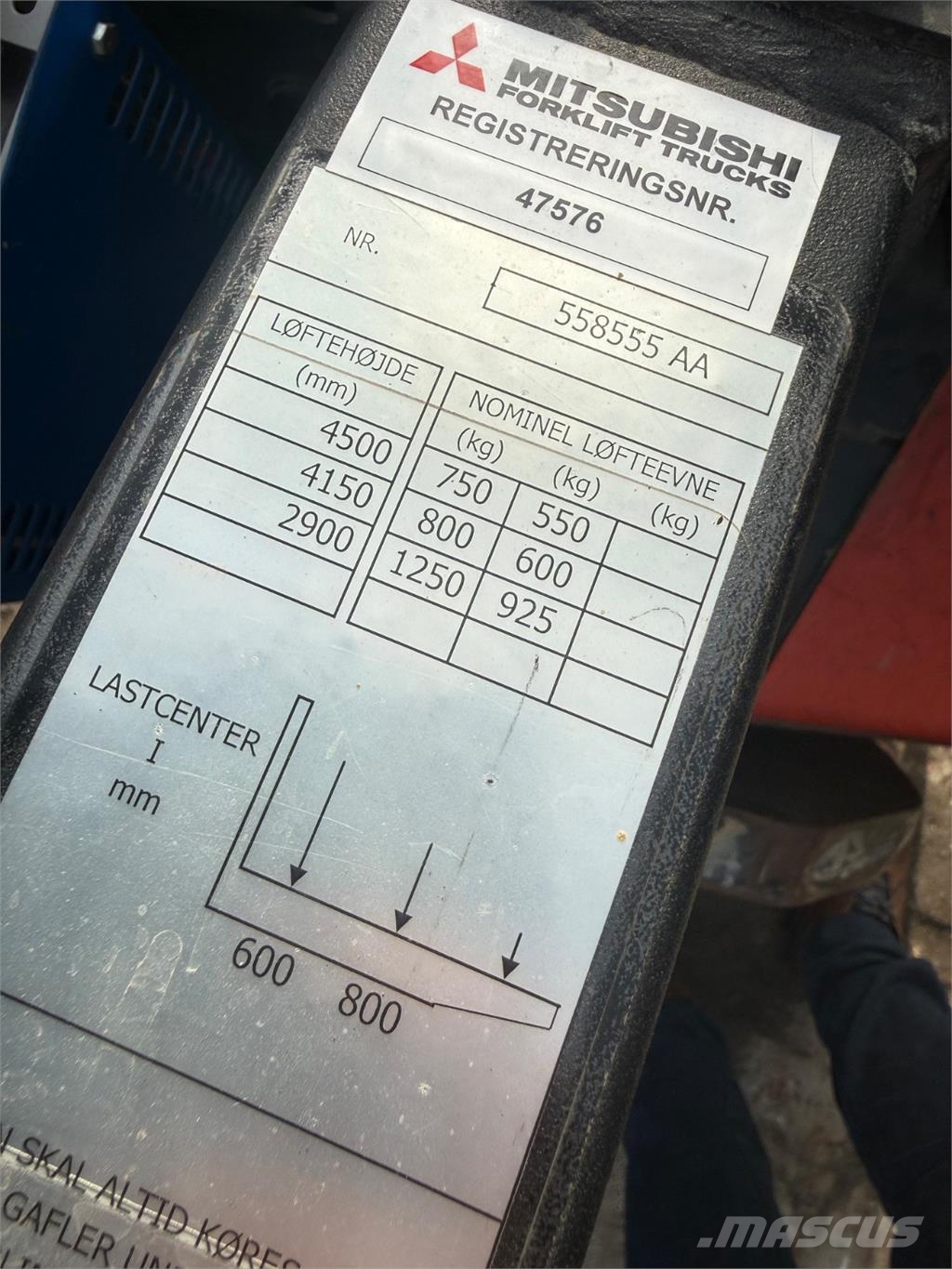 BT LSV1250 Gerbeurs manuel