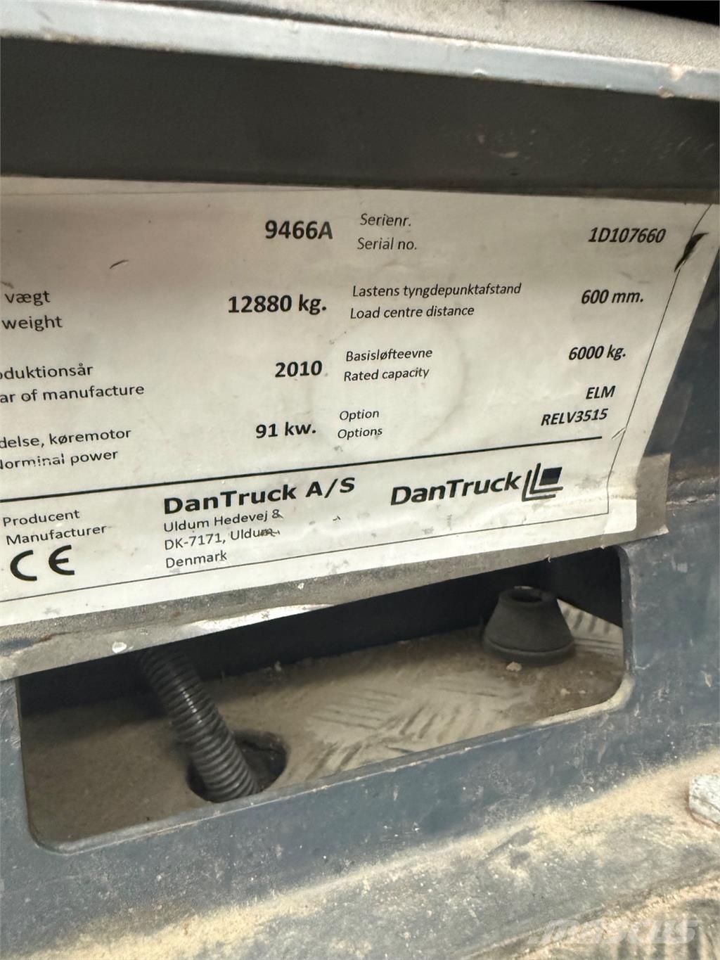 Dantruck 9466 Diesel forklifts