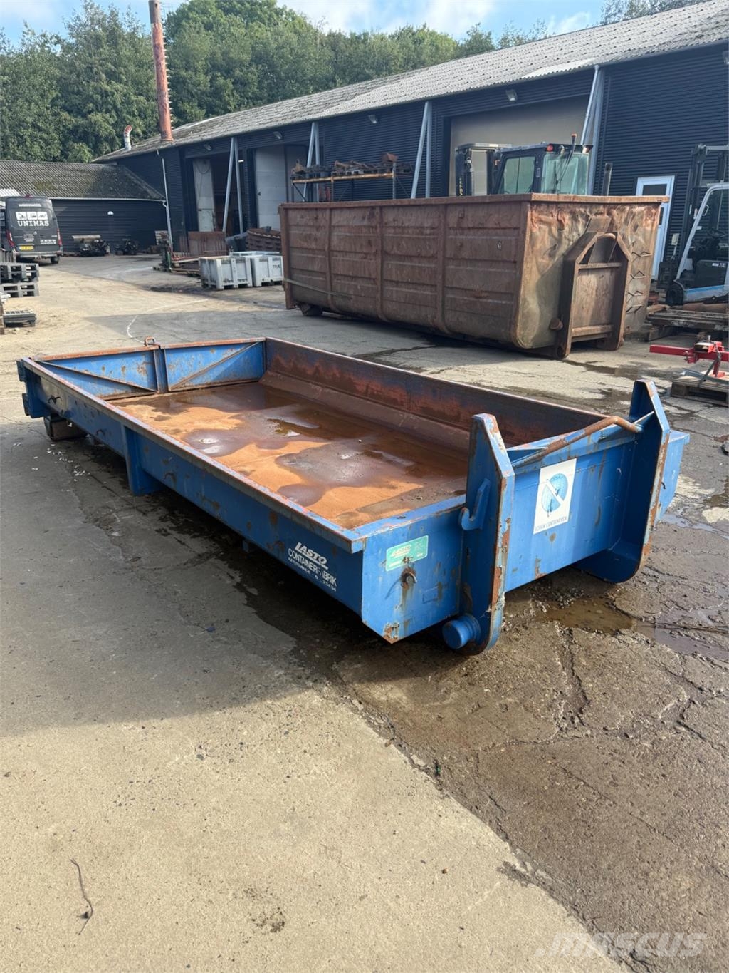 Entreprenør container Фургони