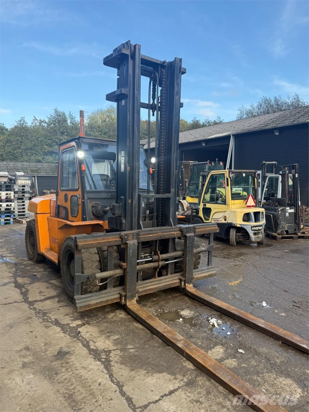 Hangcha CPCD 100 Diesel gaffeltrucks