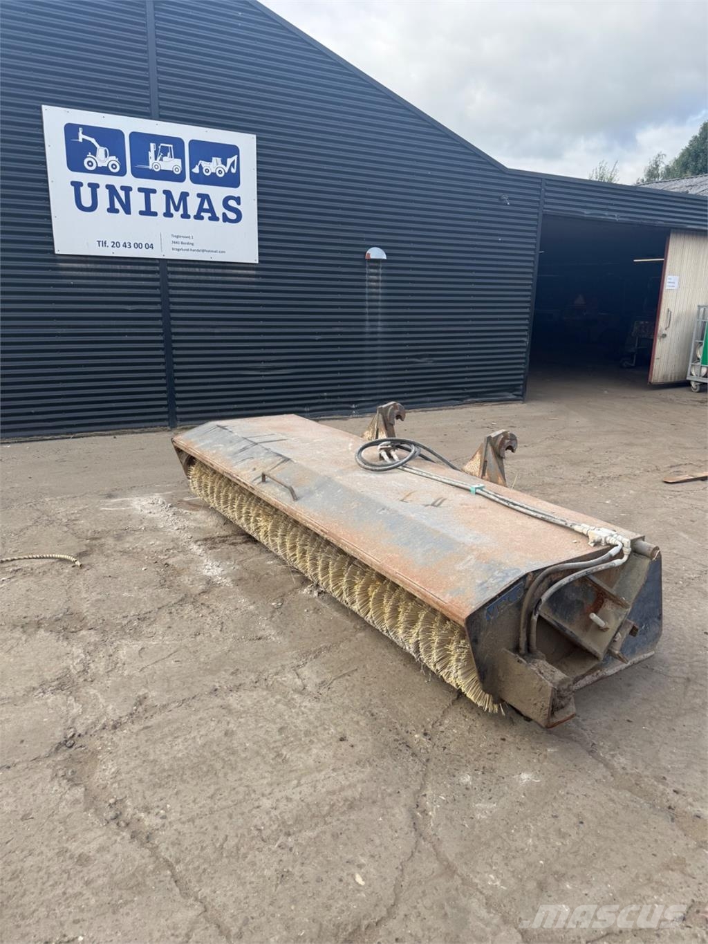 Hydraulisk fejekost Wheel loaders
