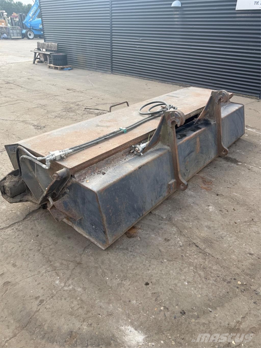 Hydraulisk fejekost Wheel loaders