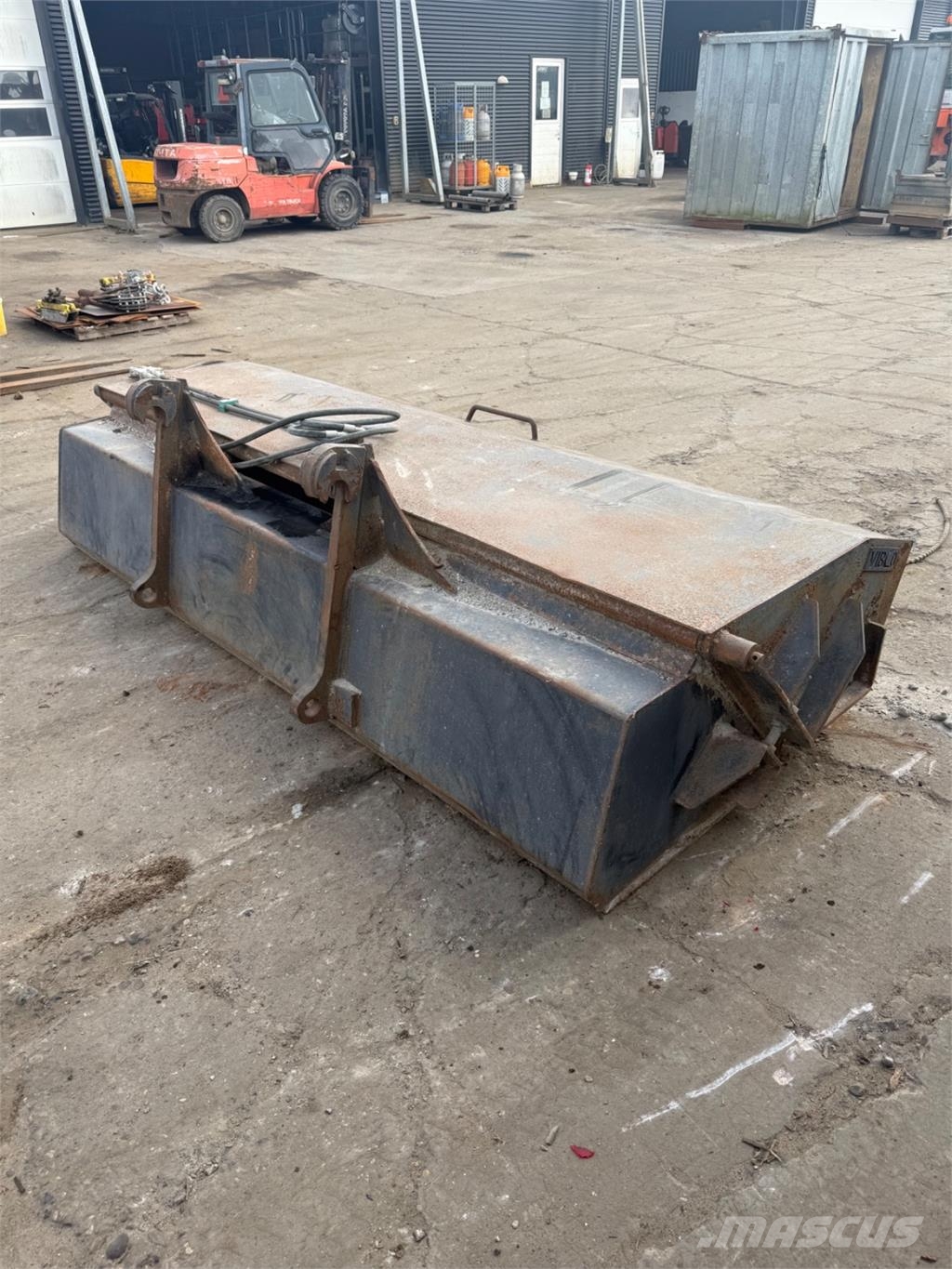 Hydraulisk fejekost Wheel loaders