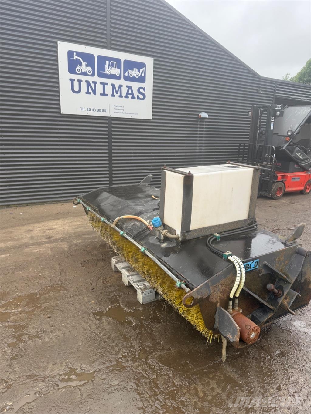 Hydraulisk kost Pás carregadoras de rodas
