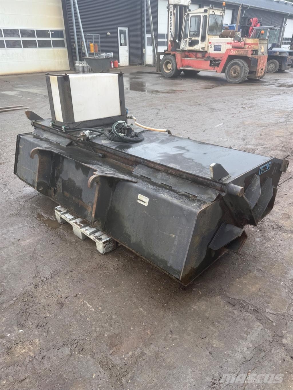  Hydraulisk kost Pás carregadoras de rodas