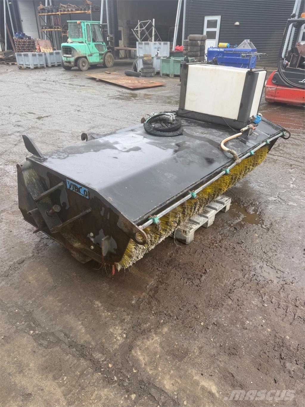  Hydraulisk kost Pás carregadoras de rodas