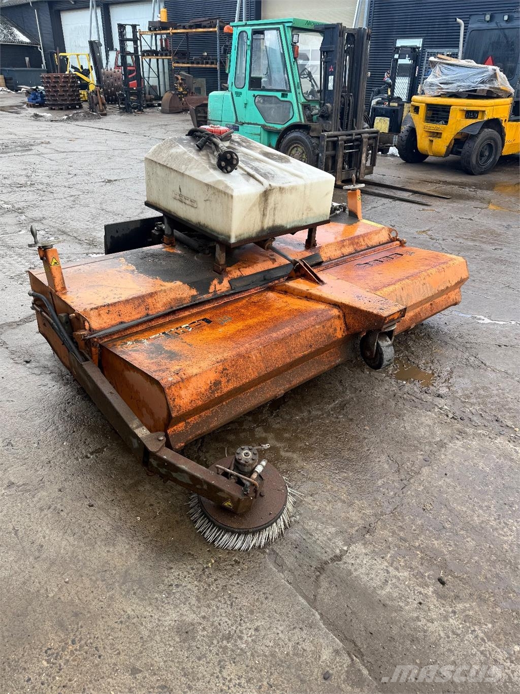  Hydraulisk kost med opsamler 小型装载机