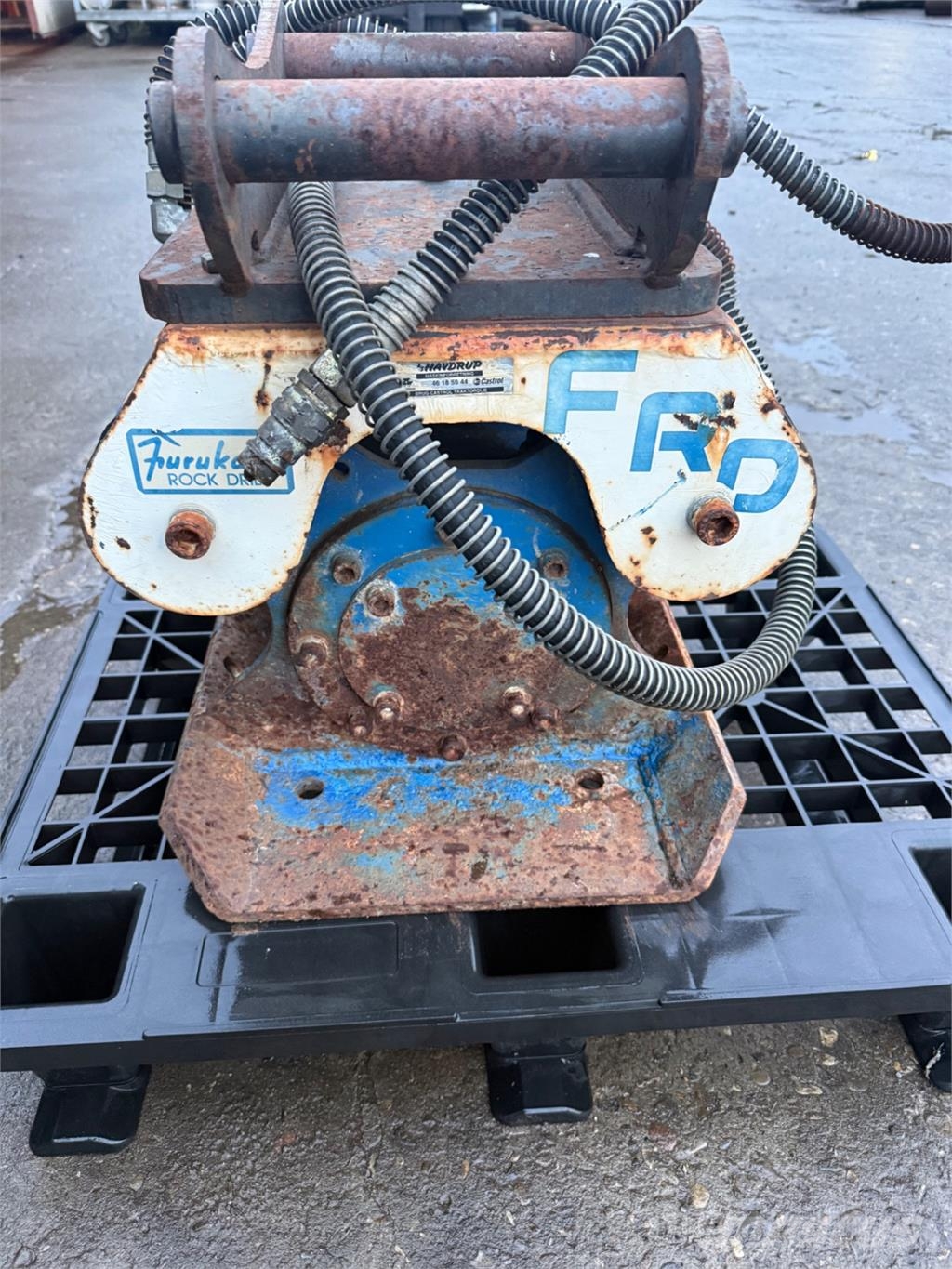 Hydraulisk Pladevibrator Hydraulik