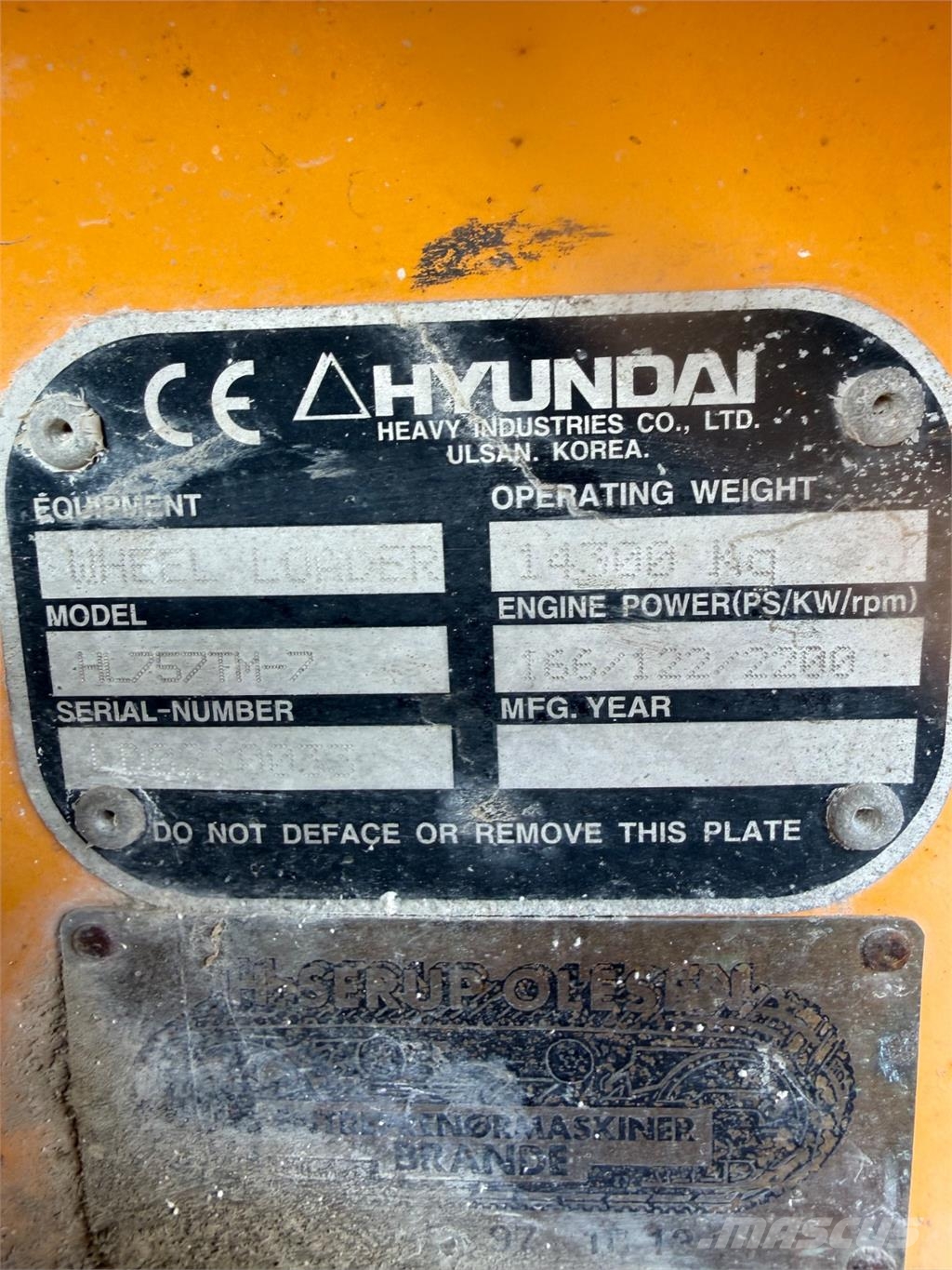 Hyundai HL757 TM-7 لوادر بعجل