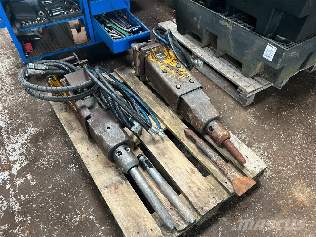 Indeco HP 150 Betonhammer / Hydraulikhammer til minigrave Martillos neumáticos para pilotes