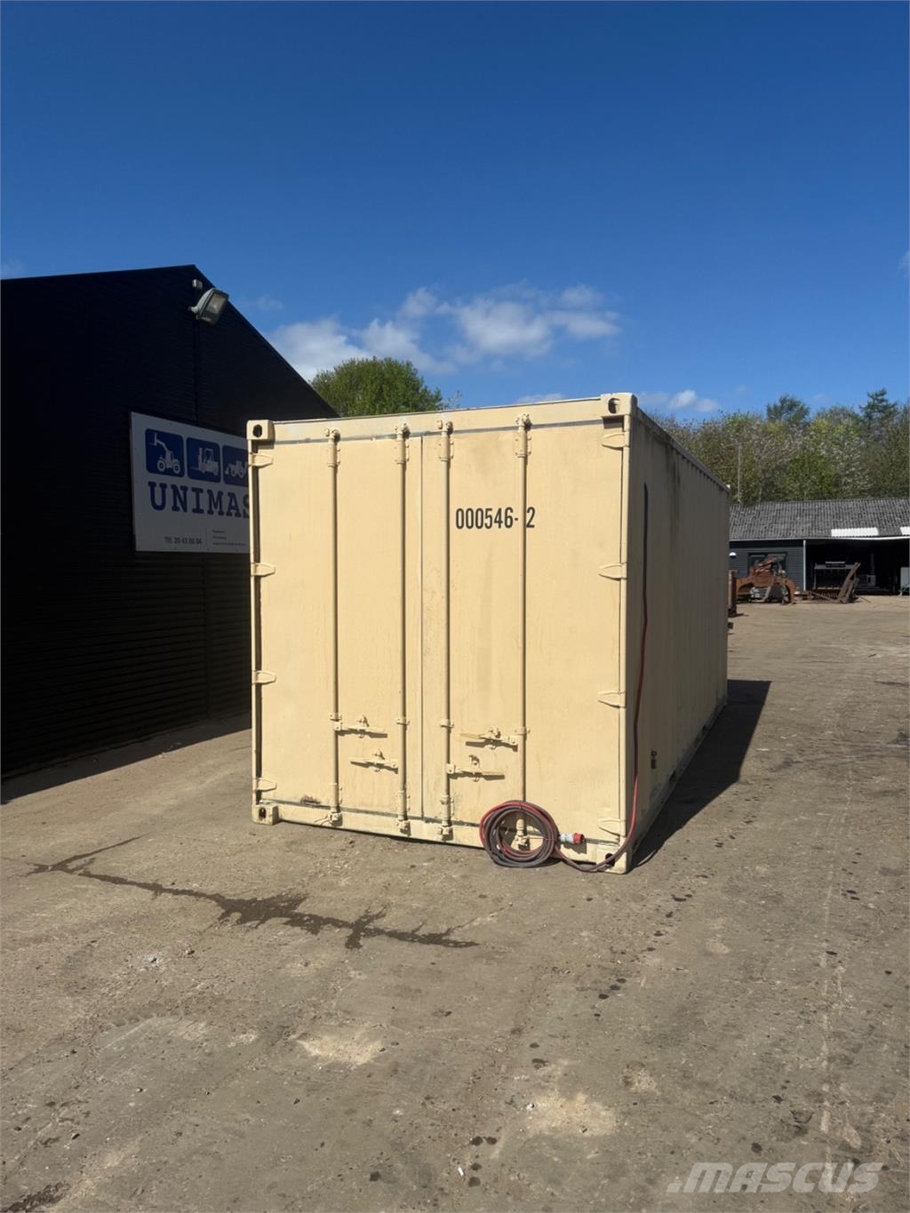 Isoleret 20f container Ladijski kontejnerji