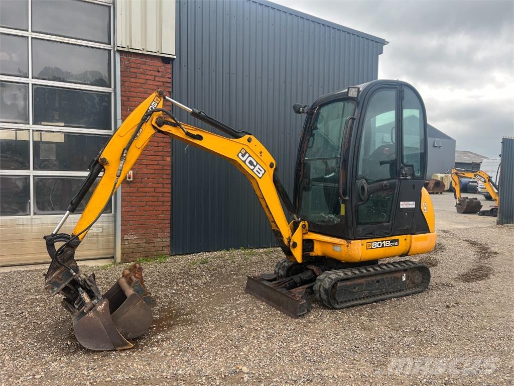 JCB 8018 minigraver / 1,8T - 3 skovle Minigraafmachines < 7t