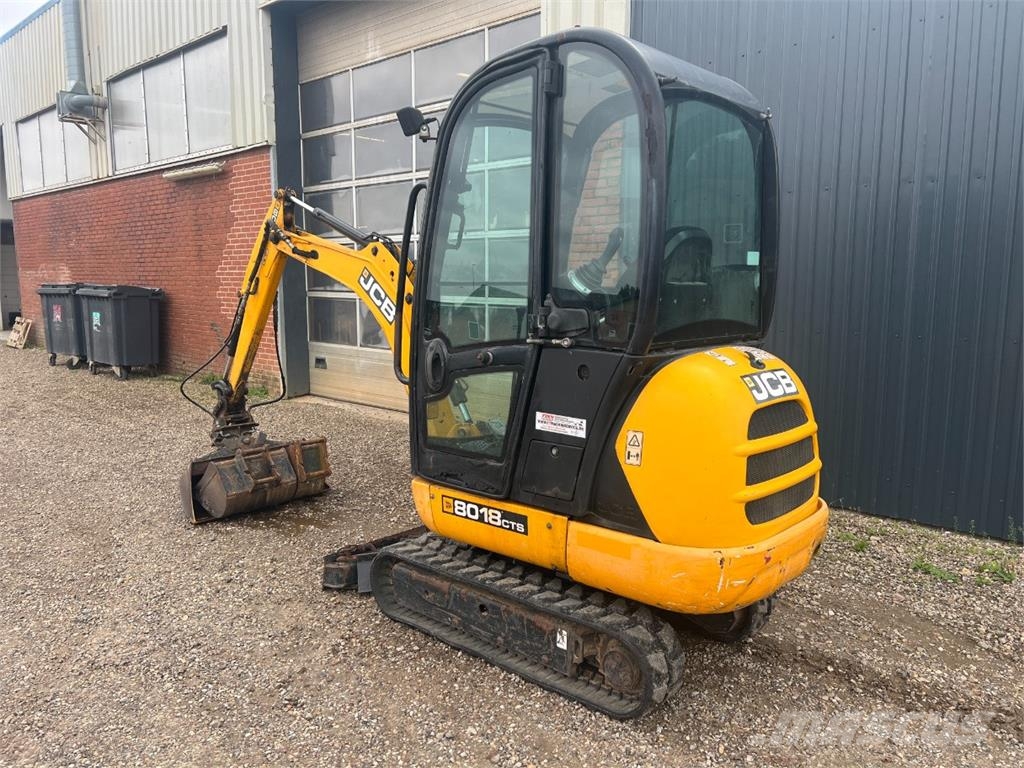 JCB 8018 minigraver / 1,8T - 3 skovle Minigraafmachines < 7t