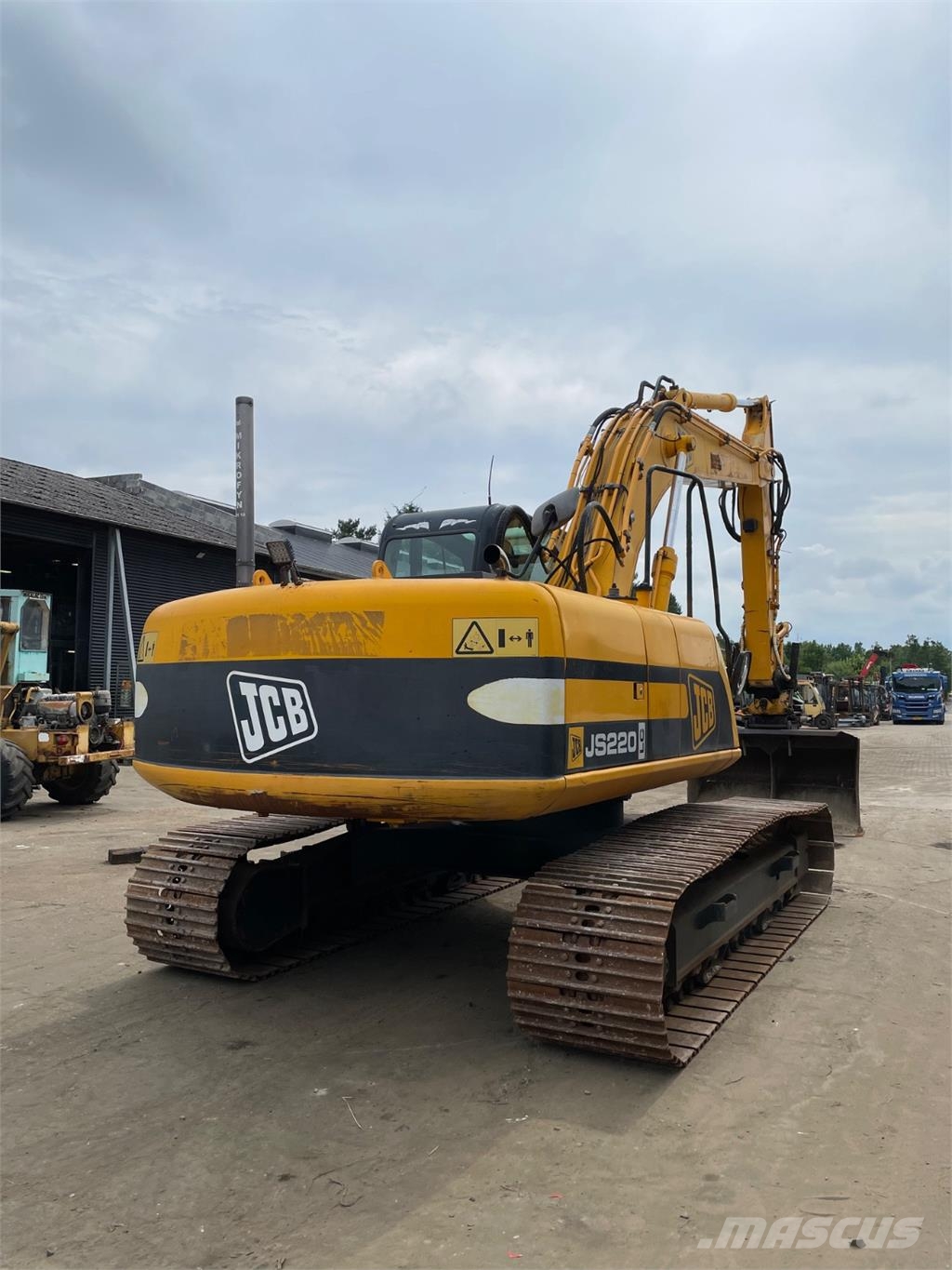 JCB JS220LC Rupsgraafmachines